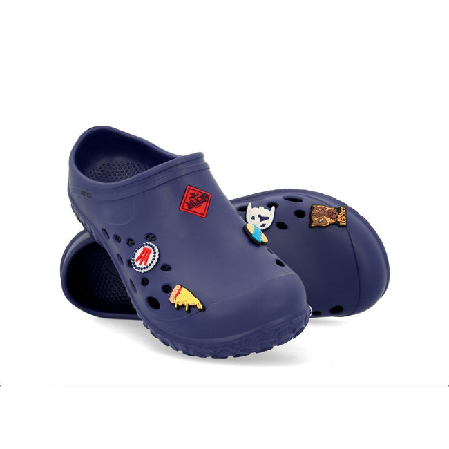 Barstool Sports x Muckster Lite Clogs-Footwear-Barstool Sports-Navy-5-Barstool Sports