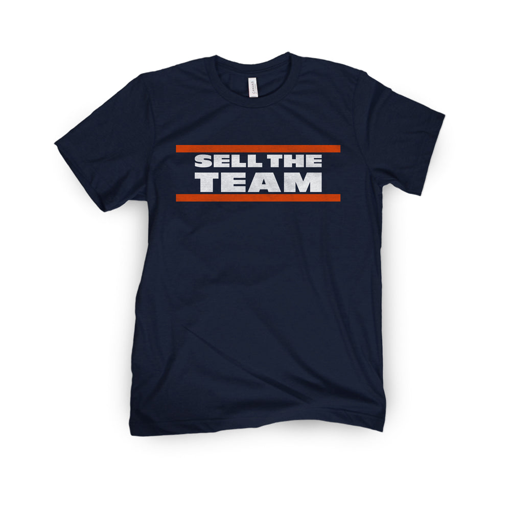 Sell The Team CHI II Tee-T-Shirts-Barstool Chicago-Navy-S-Barstool Sports