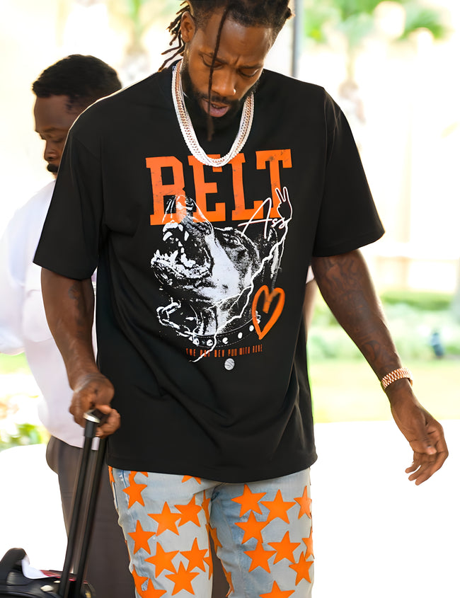 Belt 2 A$$ Tee-T-Shirts-The Pat Bev Podcast with Rone-Barstool Sports