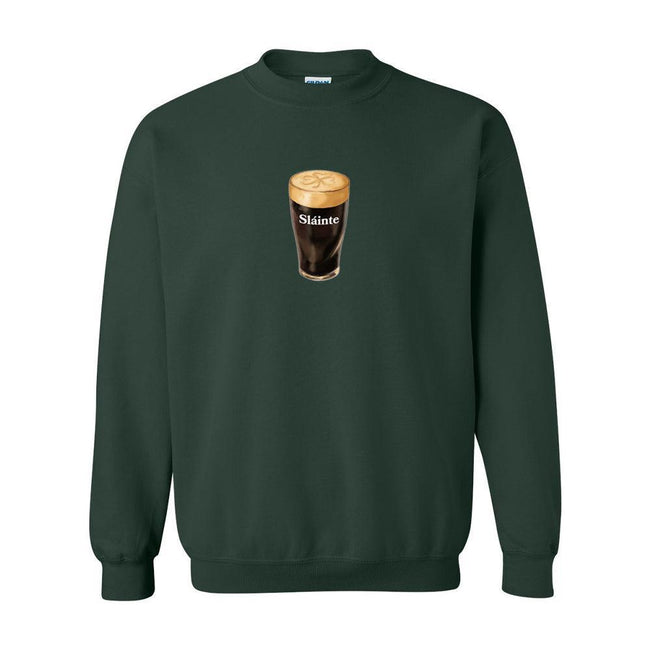 Sláinte Beer Crewneck-Crewnecks-In The Slot-Barstool Sports