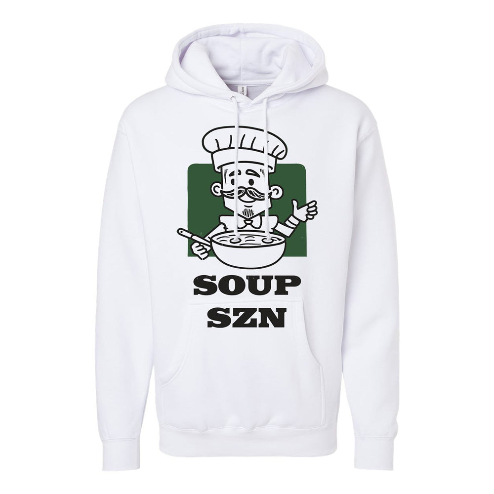Soup SZN II Hoodie-Hoodies & Sweatshirts-Pardon My Take-White-S-Barstool Sports