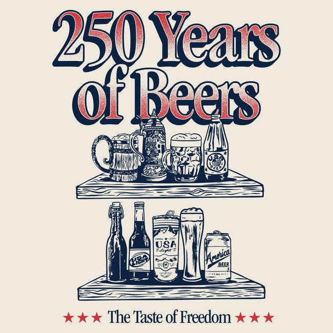 250 Years of Beers Pocket Tee-T-Shirts-Barstool Sports-Barstool Sports