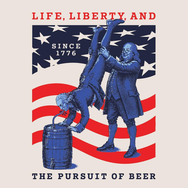 The Pursuit of Beer Pocket Tee-T-Shirts-Barstool Sports-Barstool Sports