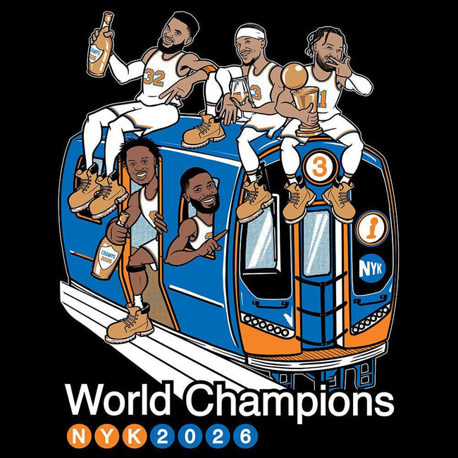 NY World Champions 2026 Premium Hoodie-Hoodies & Sweatshirts-Barstool Sports-Barstool Sports