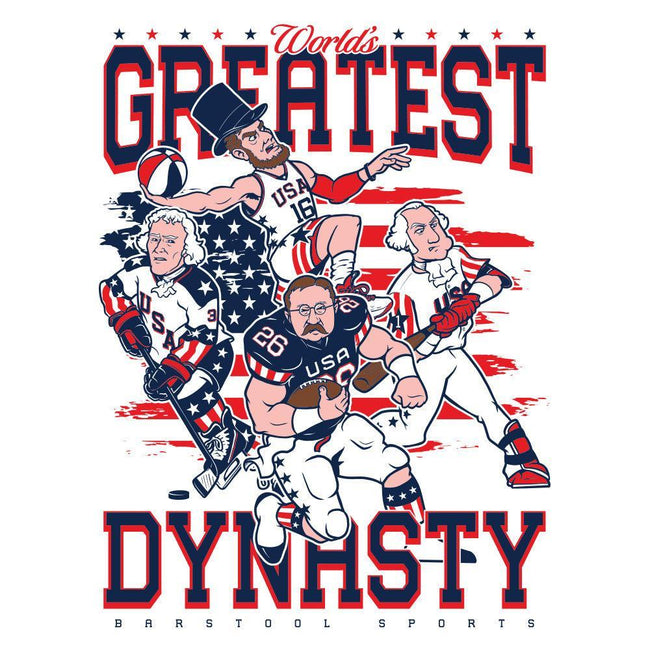 World's Greatest Dynasty Pocket Tee-T-Shirts-Barstool Sports-Barstool Sports