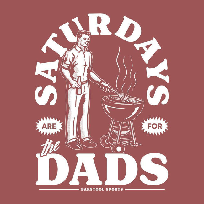 Saturdays Are For The Dads Grill Retro Pocket Tee-T-Shirts-SAFTB-Barstool Sports