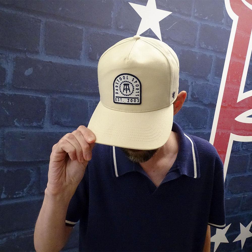 Barstool Sports Logo Patch '47 HITCH Snapback Hat-Hats-Barstool Sports-Barstool Sports