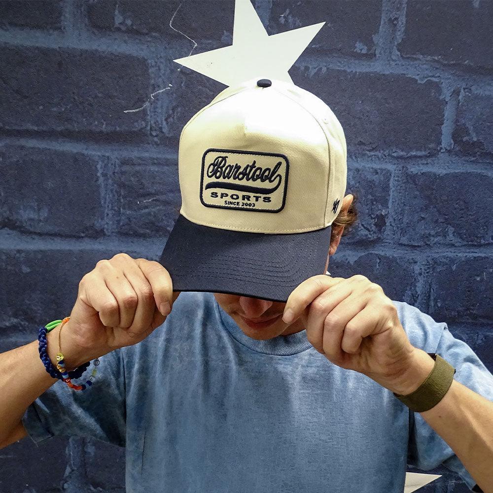 Barstool Sports Vintage Patch '47 HITCH Snapback Hat-Hats-Barstool Sports-Barstool Sports
