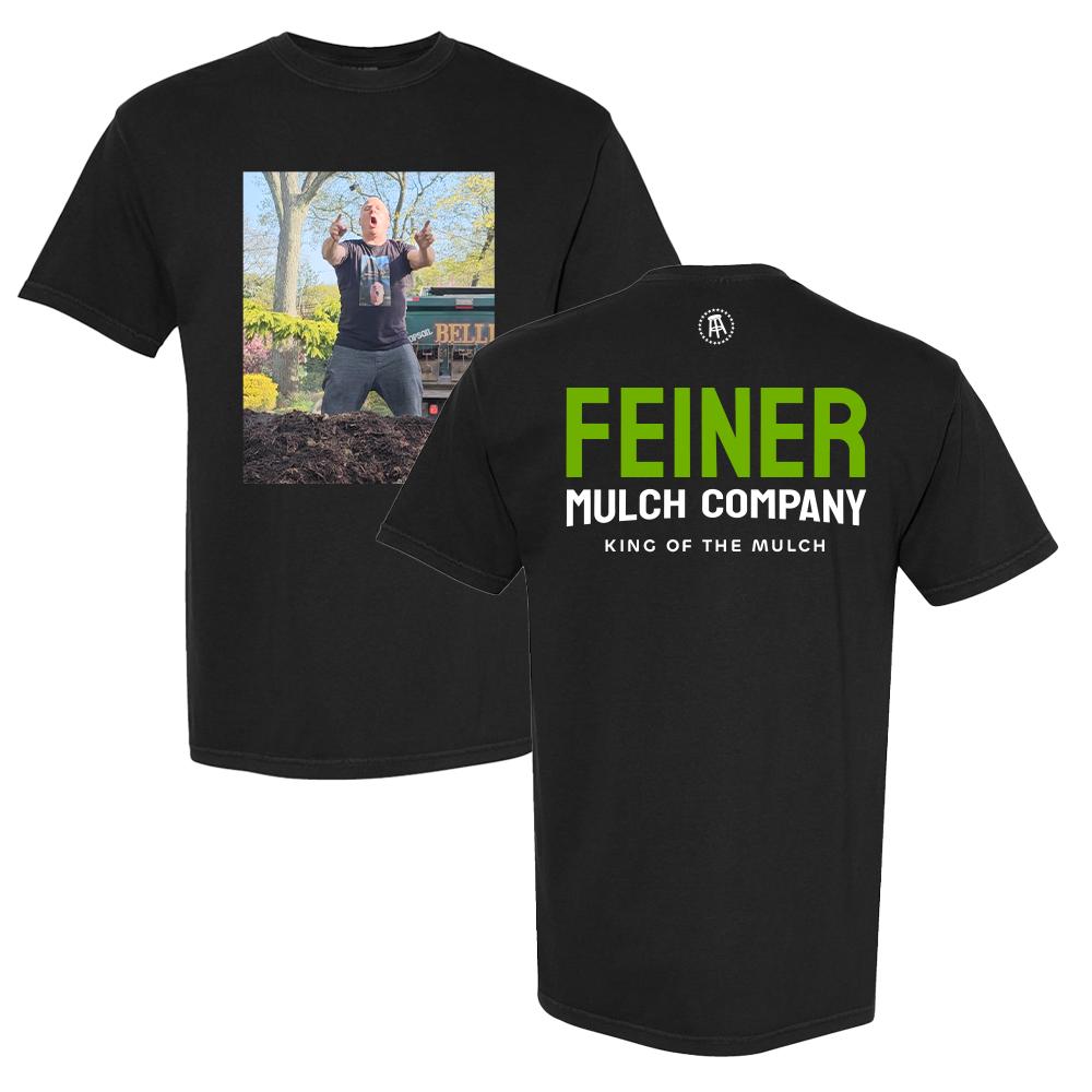King Of The Mulch Tee-T-Shirts-Barstool Sports-Black-S-Barstool Sports