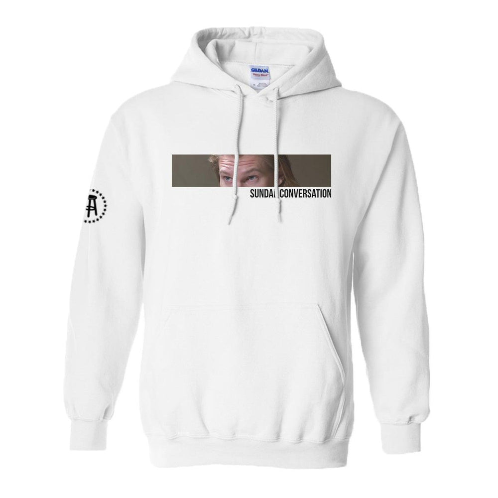 Sundae Conversation Eyes Hoodie-Hoodies & Sweatshirts-Sundae Conversation-White-S-Barstool Sports