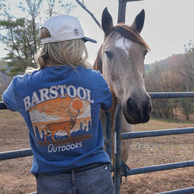 Barstool Outdoors Deer II Pocket Tee-T-Shirts-Barstool Outdoors-Barstool Sports