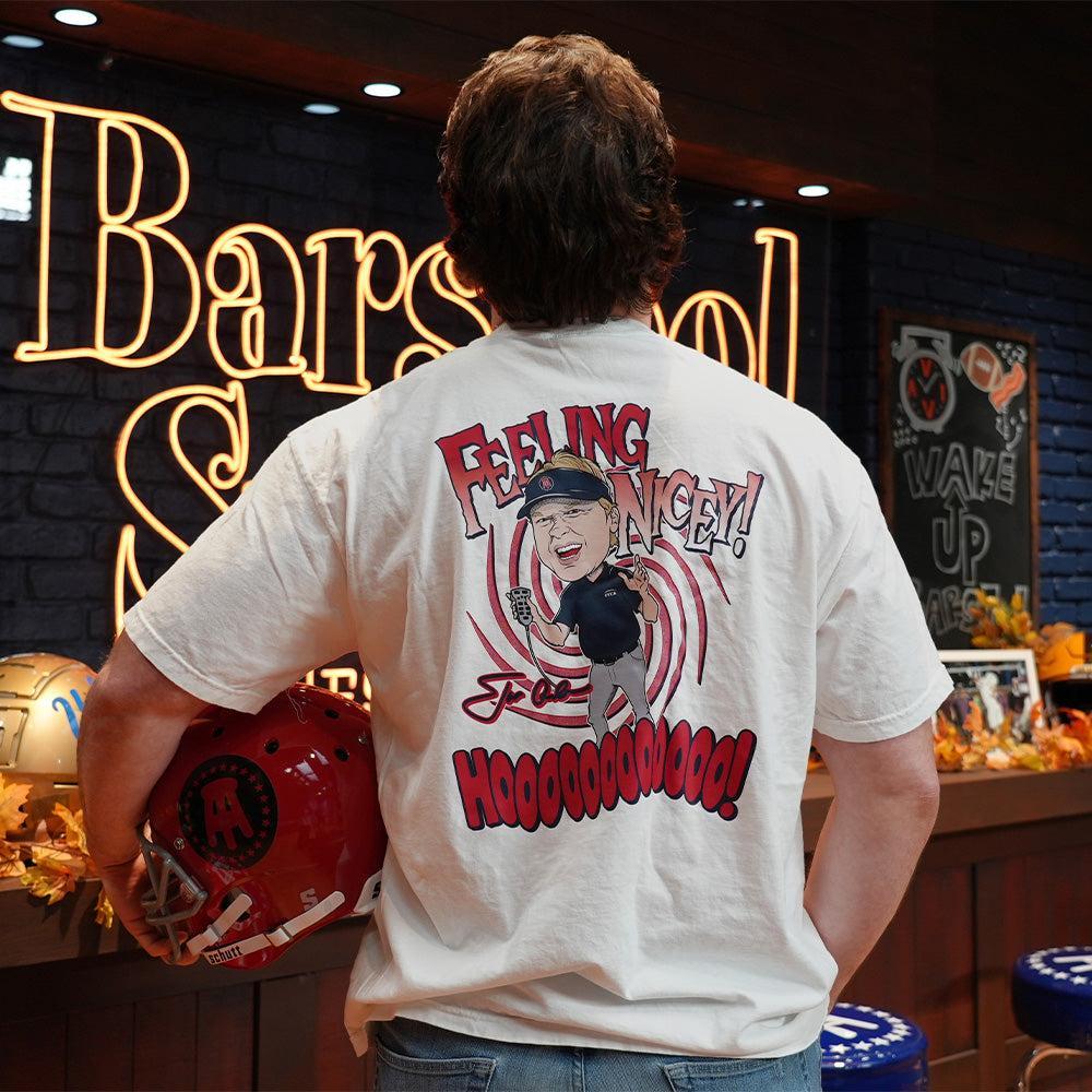 Feeling Nicey Tee-T-Shirts-Coach Gruden-Barstool Sports