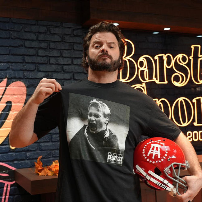 Coach Gruden Album Tee-T-Shirts-Coach Gruden-Barstool Sports