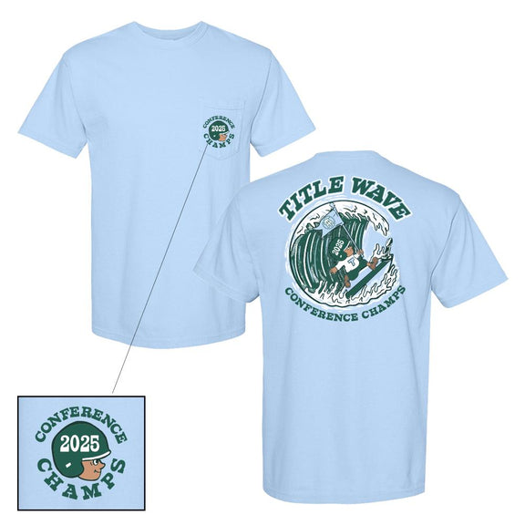 Conference Title Wave Pocket Tee-T-Shirts-Barstool U-Barstool Sports