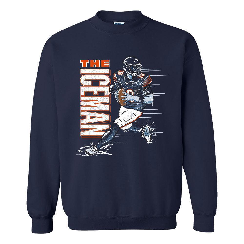 The Iceman Crewneck-Crewnecks-Barstool Chicago-Navy-S-Barstool Sports