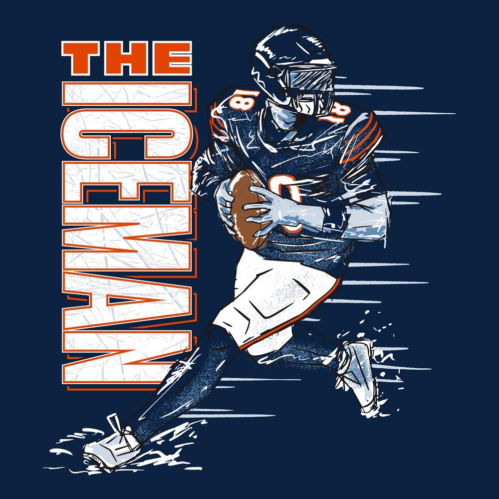 The Iceman Tee-T-Shirts-Barstool Chicago-Barstool Sports