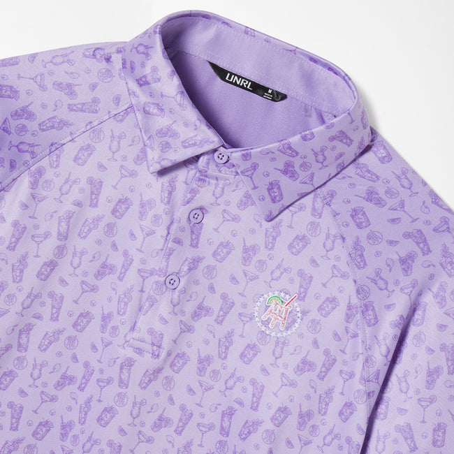UNRL x Transfusion Classic Printed Polo-Polos-Fore Play-Barstool Sports