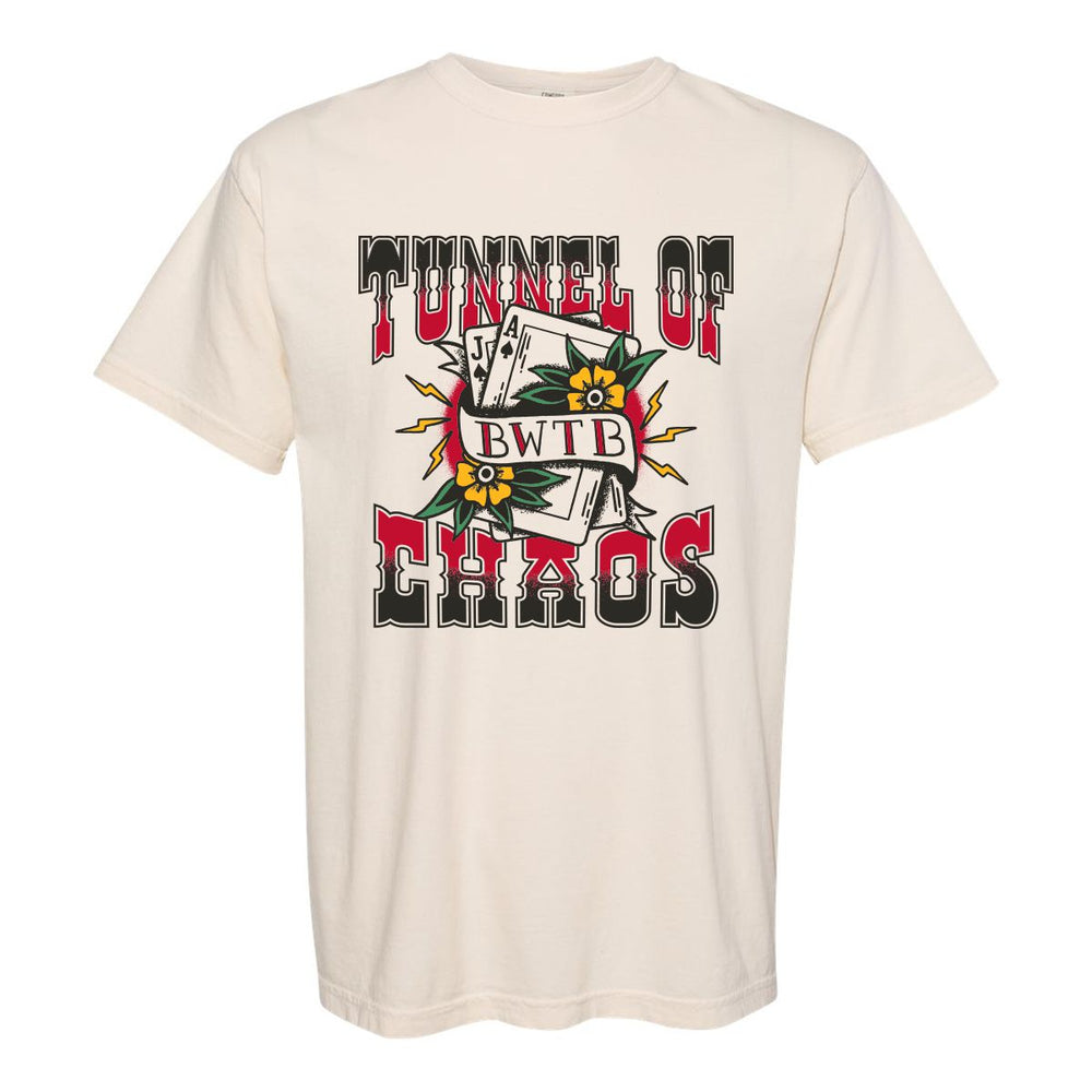 Tunnel of Chaos Tee-T-Shirts-Bussin With The Boys-Ivory-S-Barstool Sports