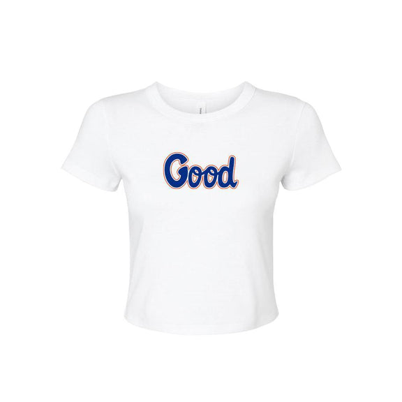 Good FL Baby Tee-T-Shirts-Barstool U-White-XS-Barstool Sports