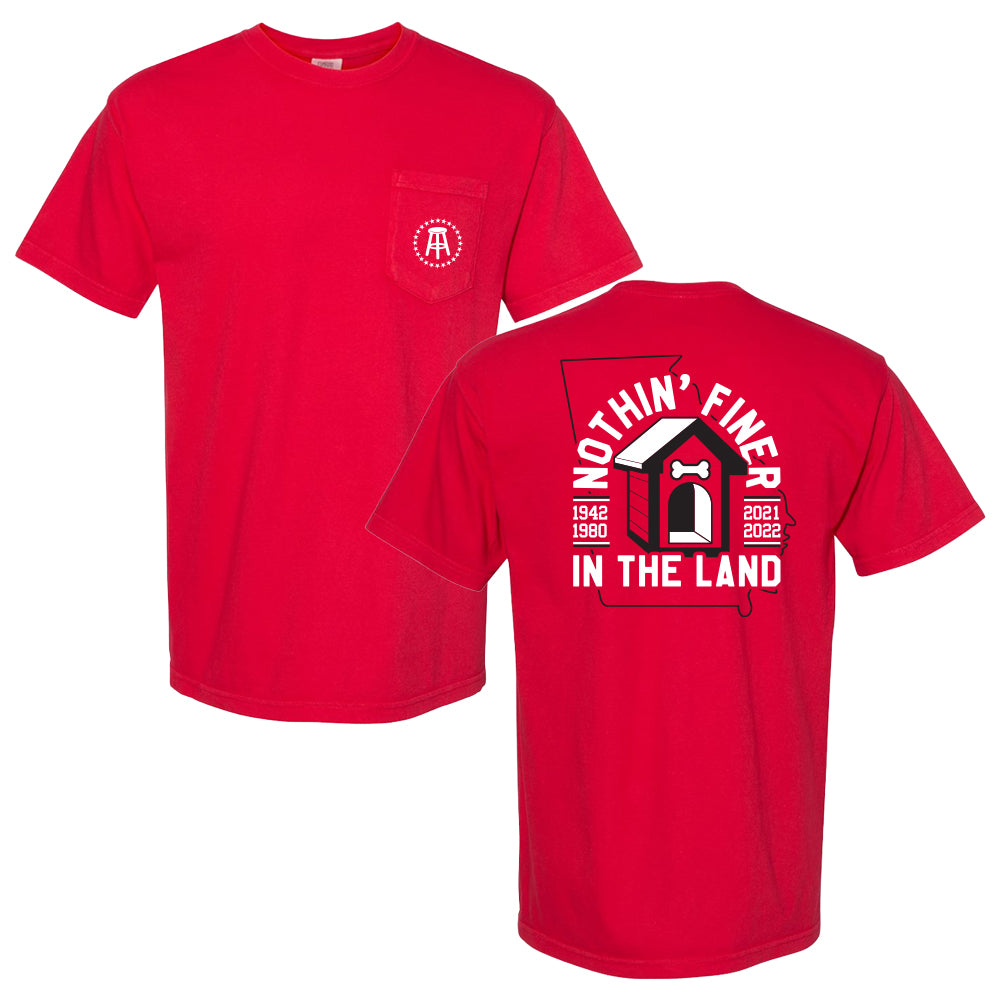 Nothin' Finer in the Land Tee-T-Shirts-Barstool U-Red-S-Barstool Sports