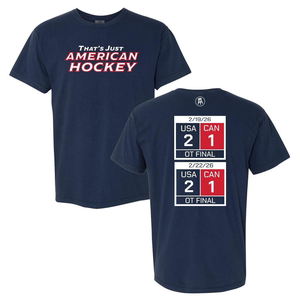 America Scoreboard Tee-T-Shirts-Barstool Sports-Navy-S-Barstool Sports