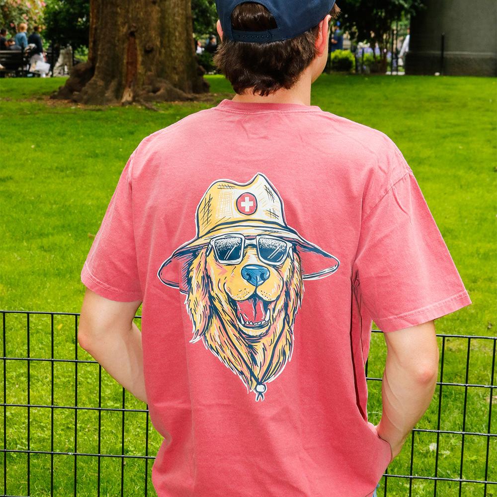 Barstool Sports Lifeguard Dog Pocket Tee-T-Shirts-Barstool Sports-Barstool Sports