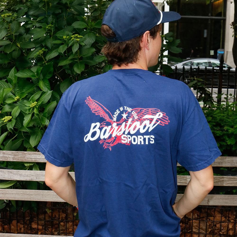 Barstool Sports Eagle Pocket Tee-T-Shirts-Barstool Sports-Barstool Sports