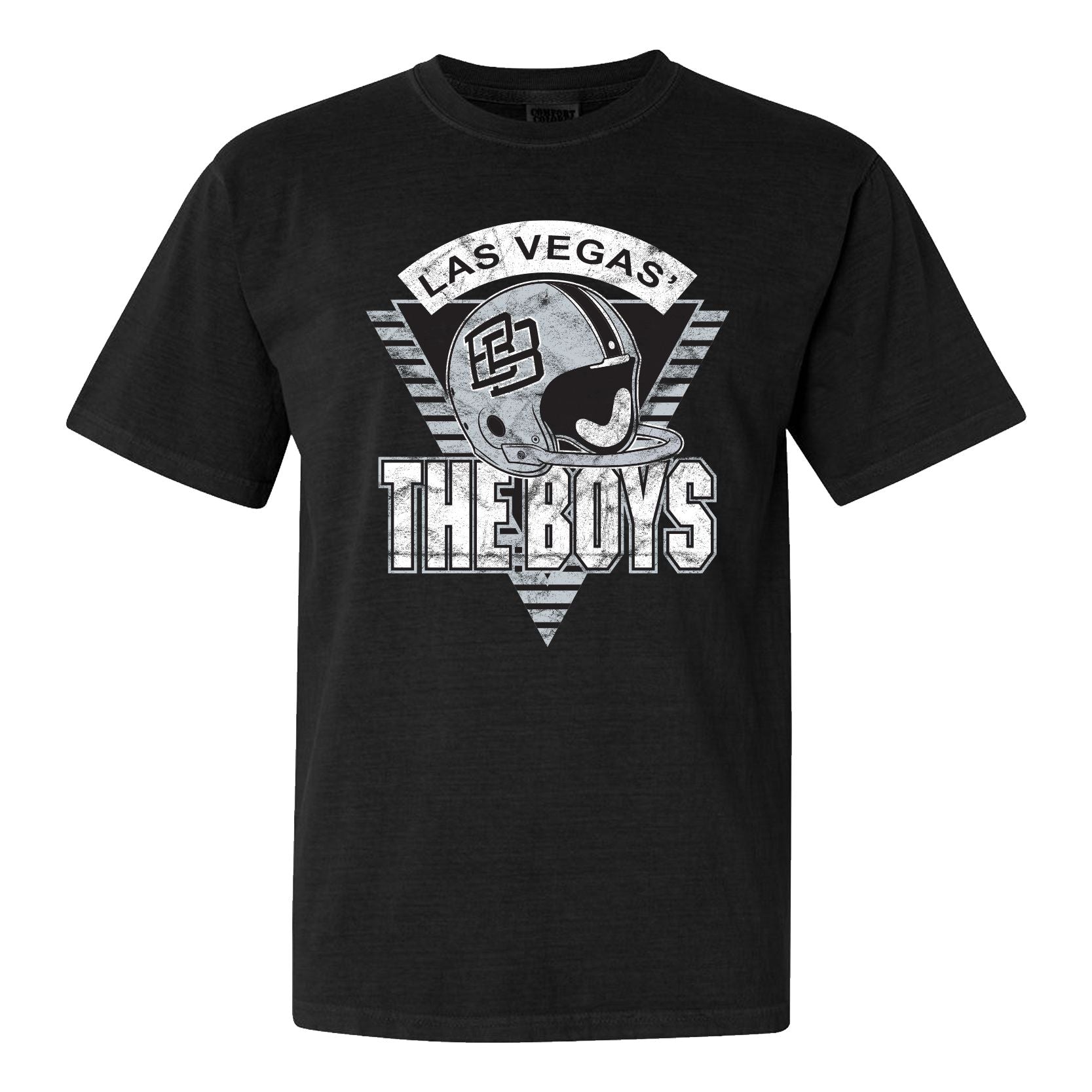 The Boys LV Football Tee-T-Shirts-Bussin With The Boys-Black-S-Barstool Sports