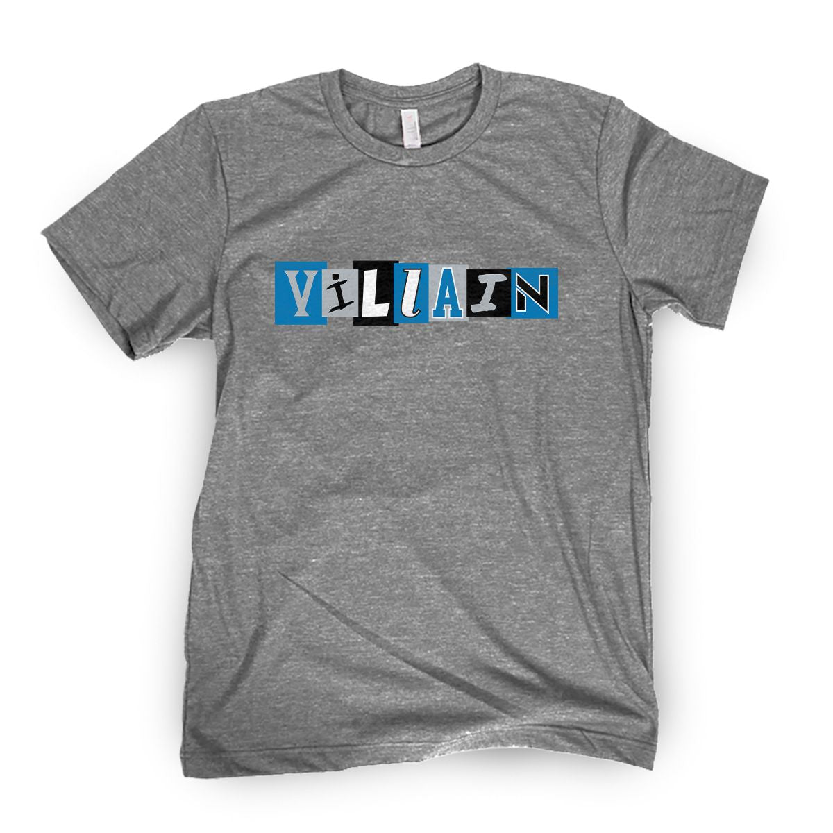 Villain DET Tee-T-Shirts-Barstool U City-Grey-S-Barstool Sports