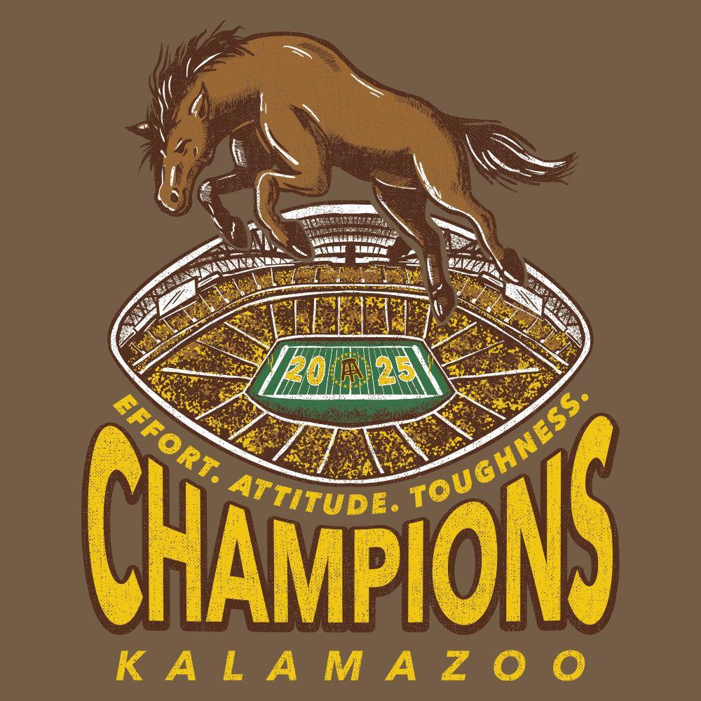 wildfireMADE IN USA CAMPIONベースボールＴシャツ Kalamazoo Conference Champions Tee - Barstool U T-Shirts & Merch