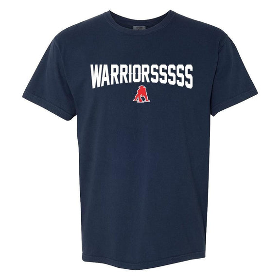 Warriors NE Tee-T-Shirts-Barstool Sports-Navy-S-Barstool Sports