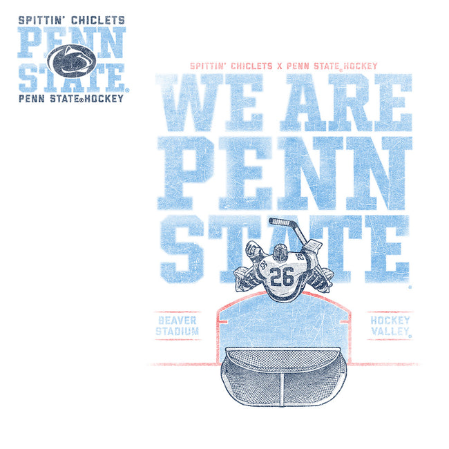 Penn State Hockey x Spittin Chiclets We Are Hoodie-Hoodies & Sweatshirts-Spittin Chiclets-Barstool Sports