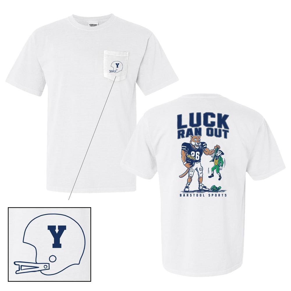 Ran Out Pocket Tee-T-Shirts-Barstool U-White-S-Barstool Sports
