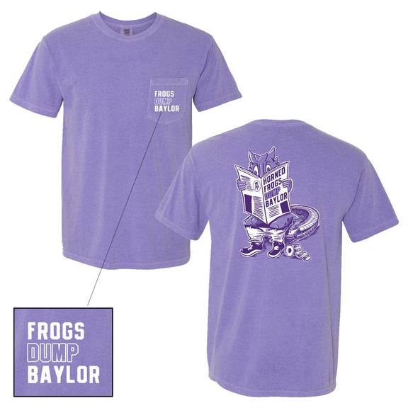 Dumped Pocket Tee-T-Shirts-Barstool U-Purple-S-Barstool Sports