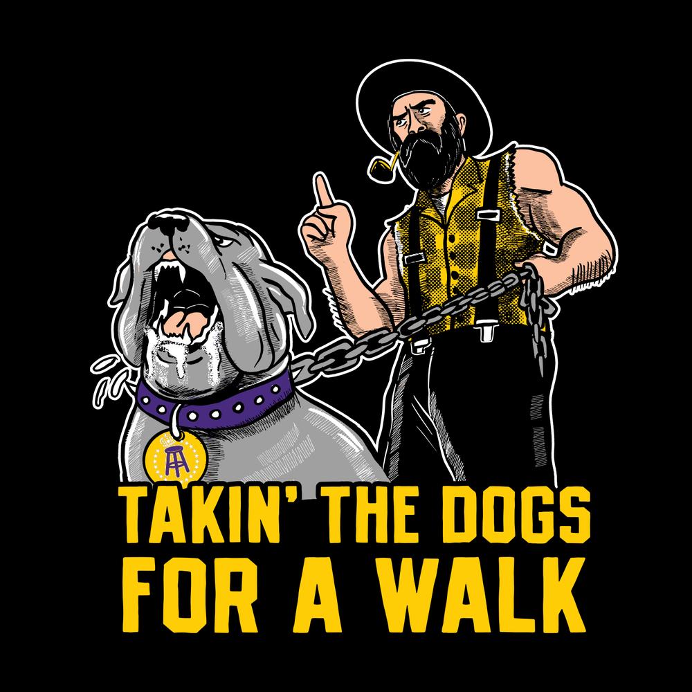 For A Walk Pocket Tee-T-Shirts-Barstool U-Barstool Sports