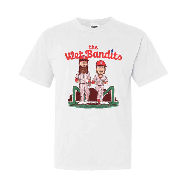 The Wet Bandits PHL Tee-T-Shirts-Barstool Sports-White-S-Barstool Sports