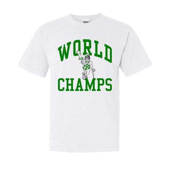 BOS World Champs Tee-T-Shirts-Barstool Sports-White-S-Barstool Sports