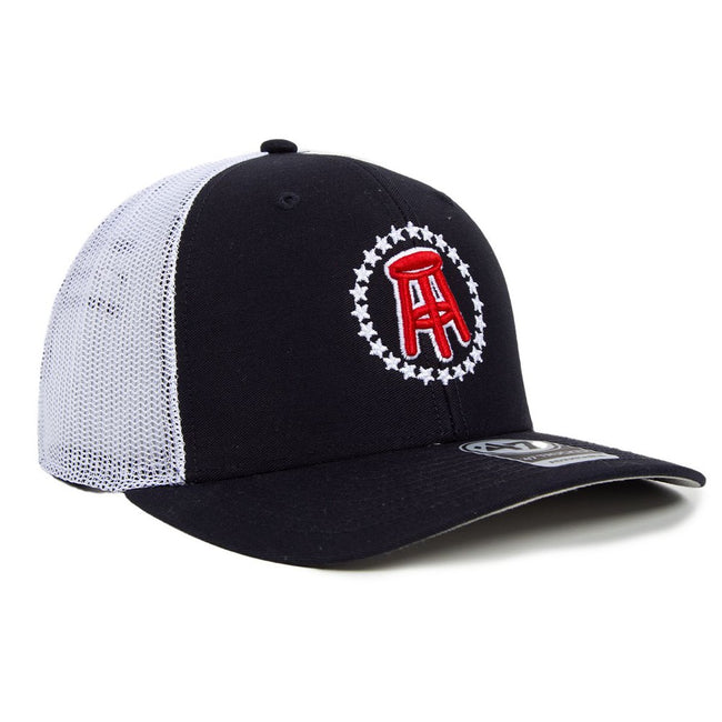 '47 x Barstool Logo Trucker Hat-Hats-Barstool Sports-Barstool Sports