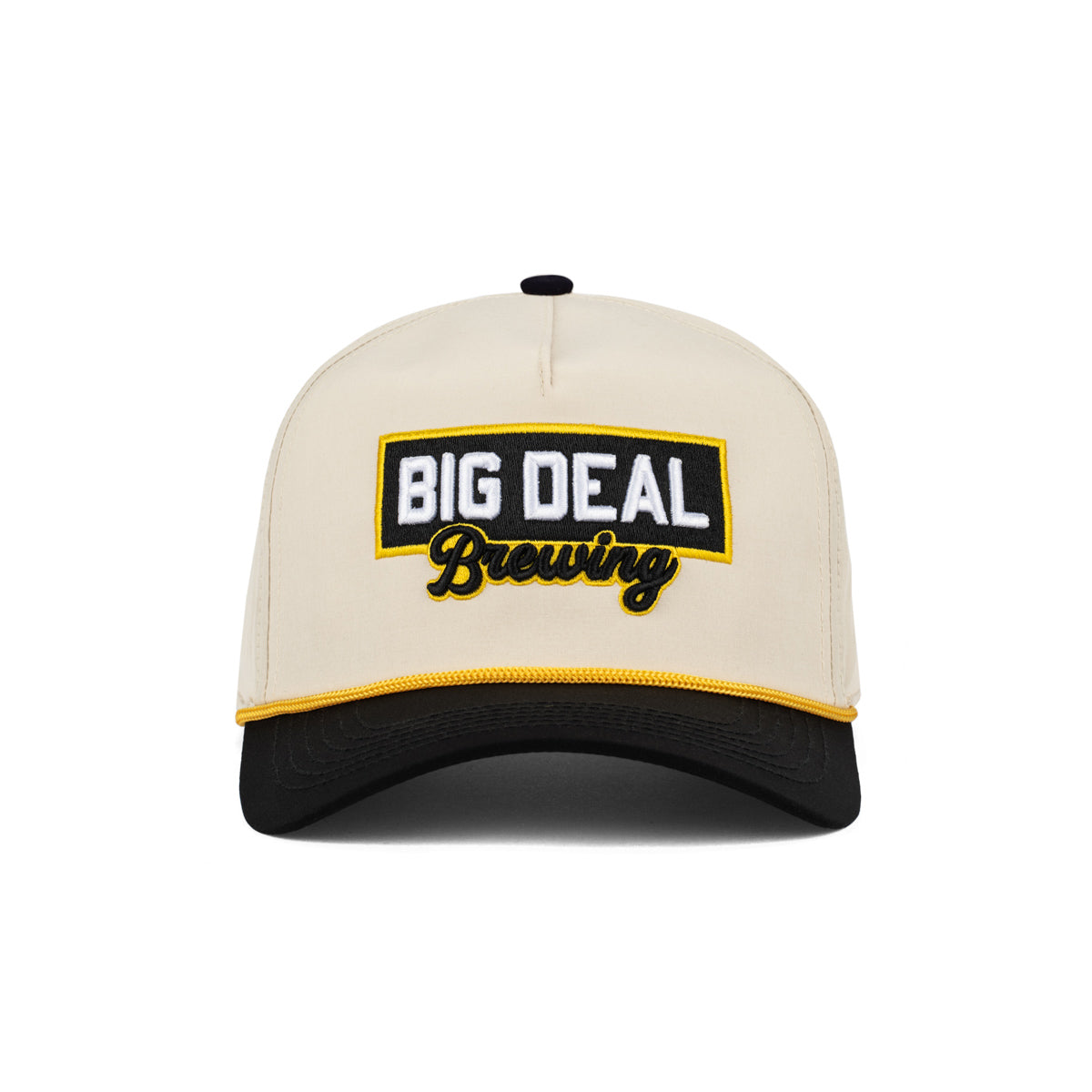 Big Deal Brewing Rope Hat-Hats-Big Deal Brewing-Cream-One Size-Barstool Sports