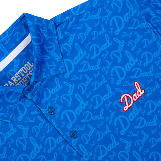 Bussin With The Boys Dad Print Polo-Polos-Bussin With The Boys-Barstool Sports