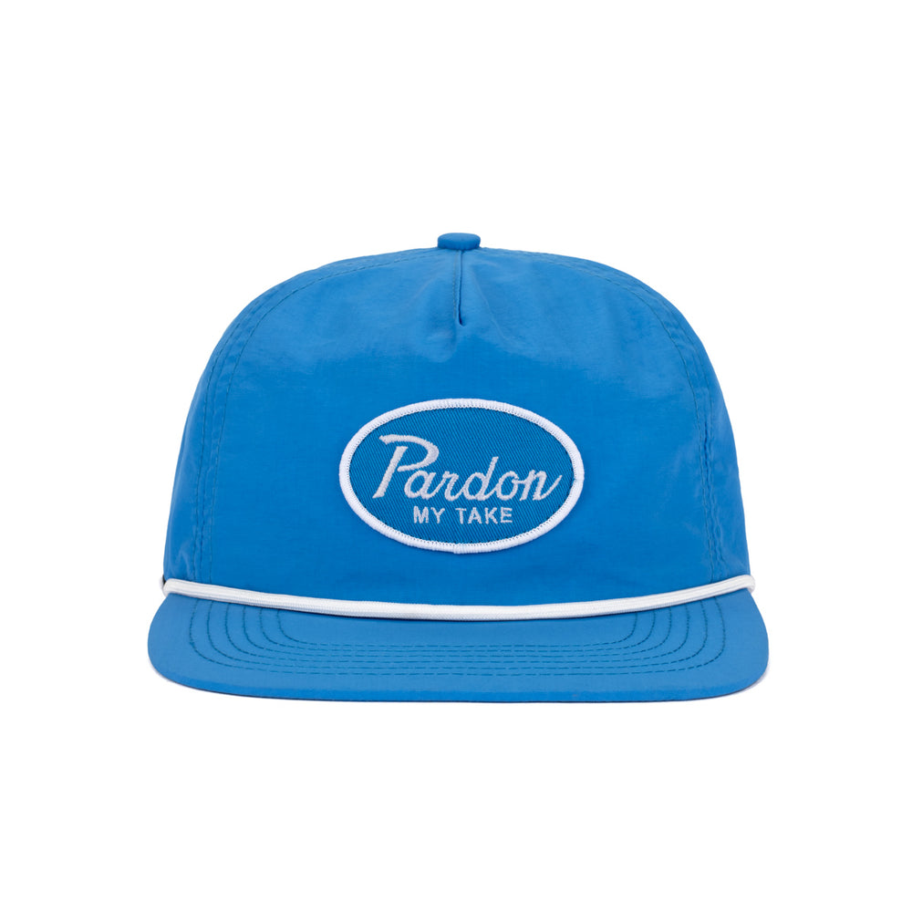 Pardon My Take Patch Nylon Rope Hat-Hats-Pardon My Take-Blue-One Size-Barstool Sports