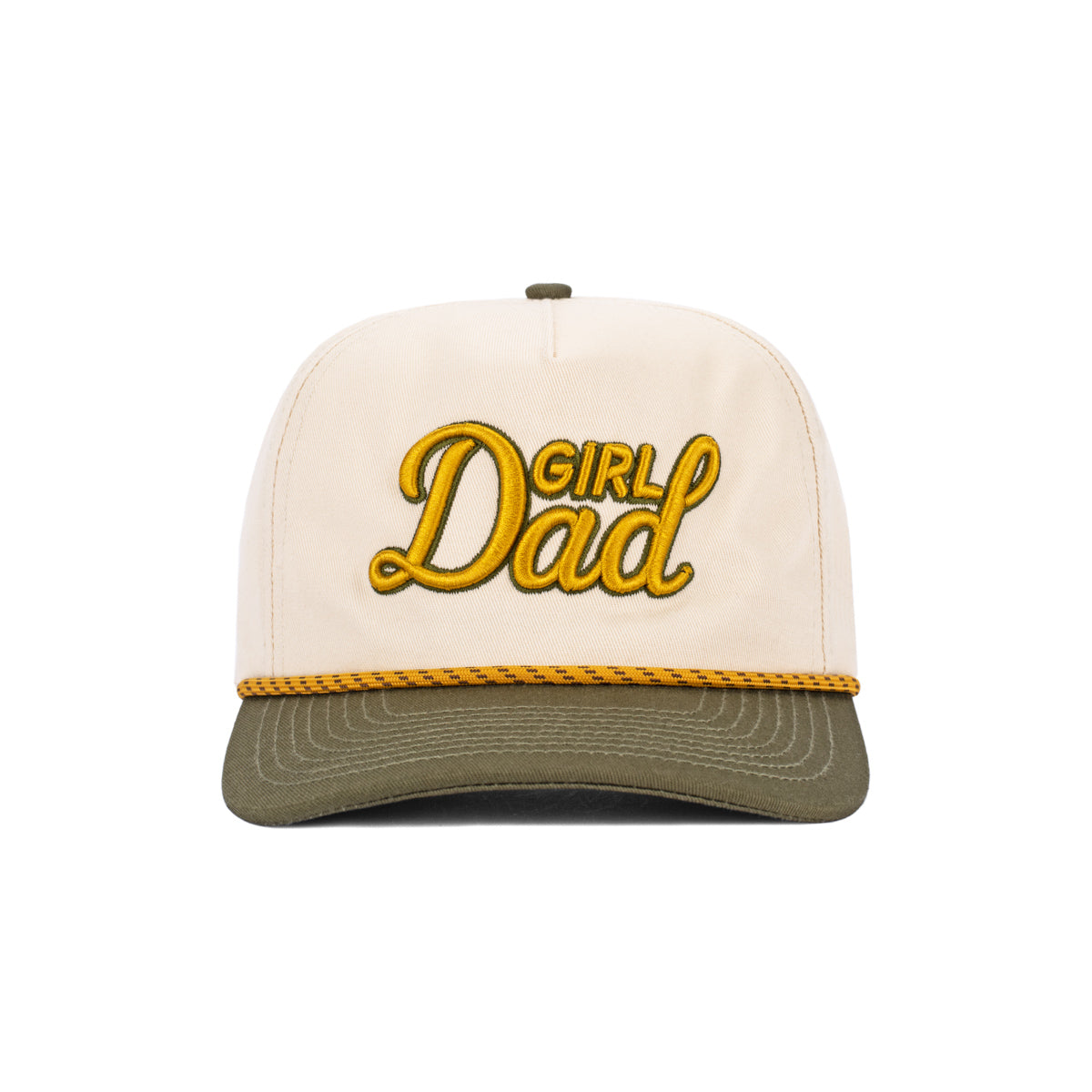 Girl Dad Retro Rope Hat | Bussin' with The Boys Cream