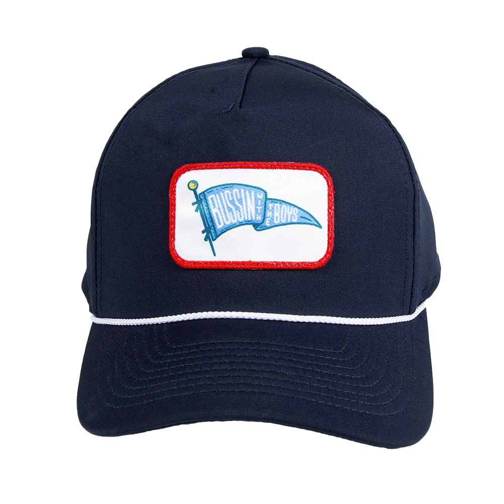 Bussin With The Boys Pennant Imperial Rope Hat-Hats-Bussin With The Boys-Barstool Sports