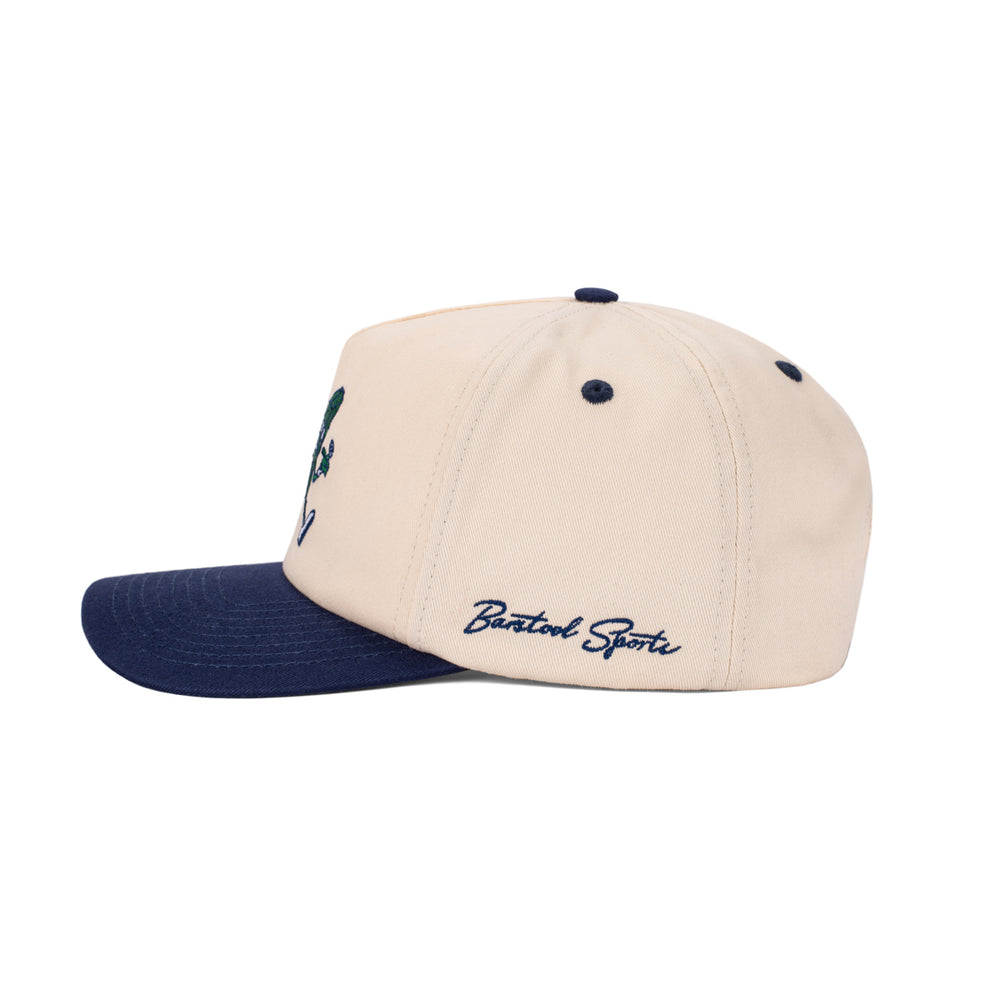 Barstool Pickleball Club Retro Snapback Hat-Hats-Fore Play-Cream-One Size-Barstool Sports