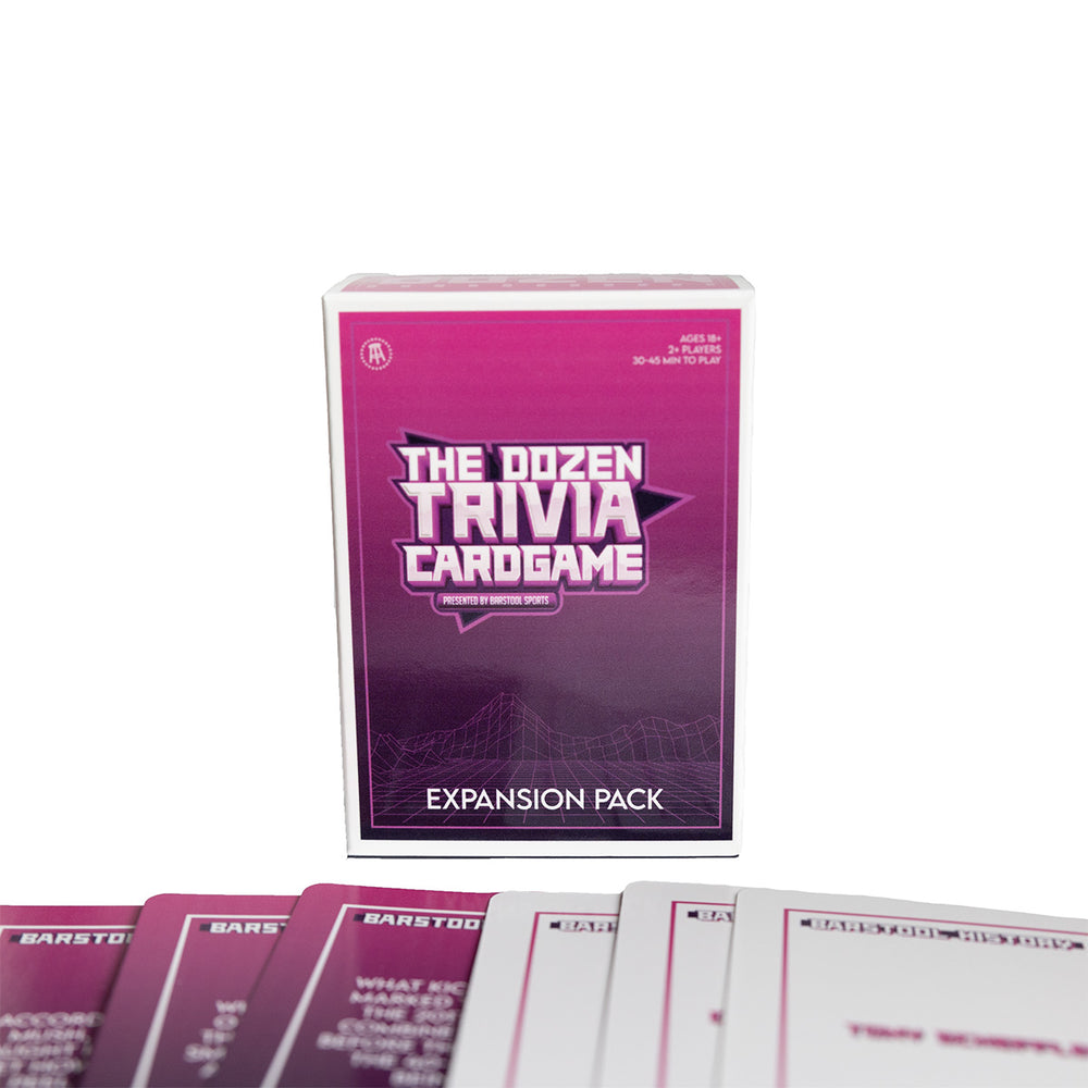 The Dozen Trivia Card Game Expansion Pack-Accessories-The Dozen-One Size-Barstool Sports