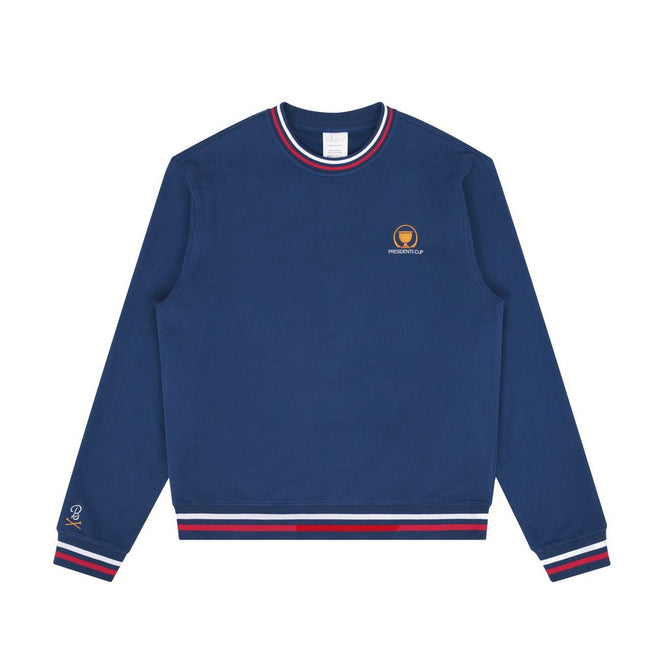 Barstool Golf x Presidents Cup Ribbed Crewneck-Crewnecks-Fore Play-Barstool Sports