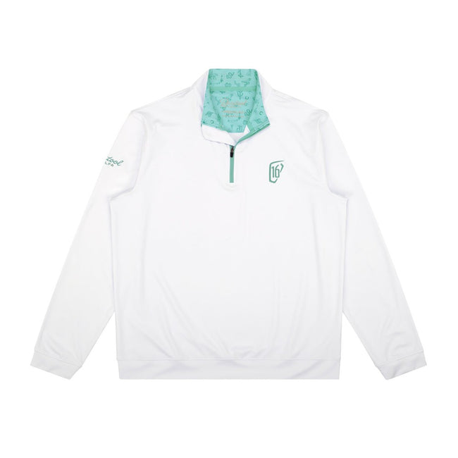 Barstool Golf x WM Phoenix Open Performance Quarter Zip-Pullovers-Fore Play-White-S-Barstool Sports