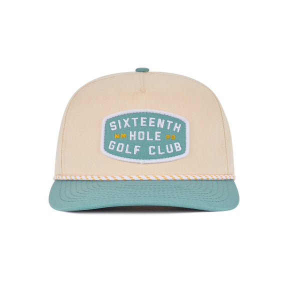 Barstool Golf x WM Phoenix Open 16th Hole Golf Club Patch Hat-Hats-Fore Play-Teal-One Size-Barstool Sports