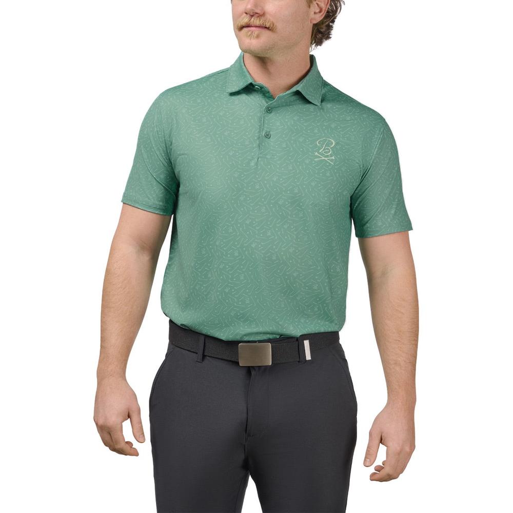 Barstool Golf Printed Performance Polo-Polos-Fore Play-Barstool Sports
