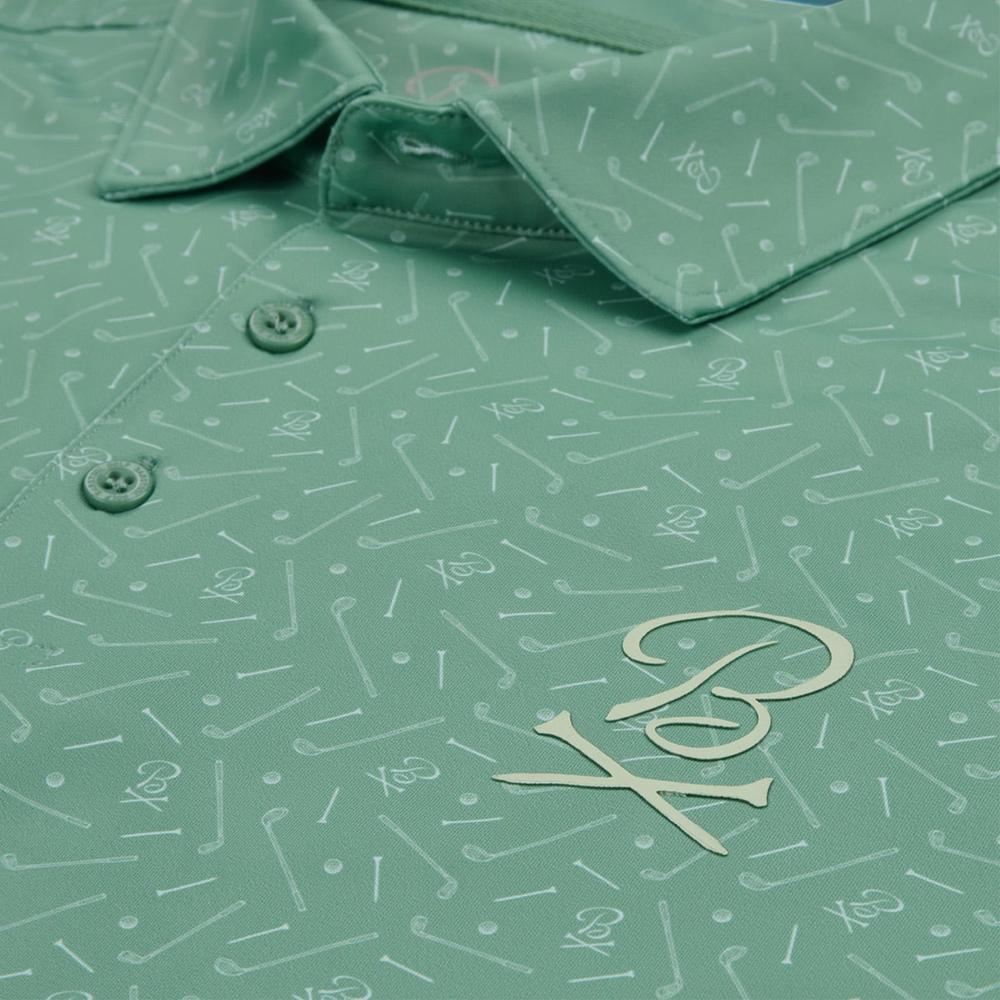 Barstool Golf Printed Performance Polo-Polos-Fore Play-Barstool Sports